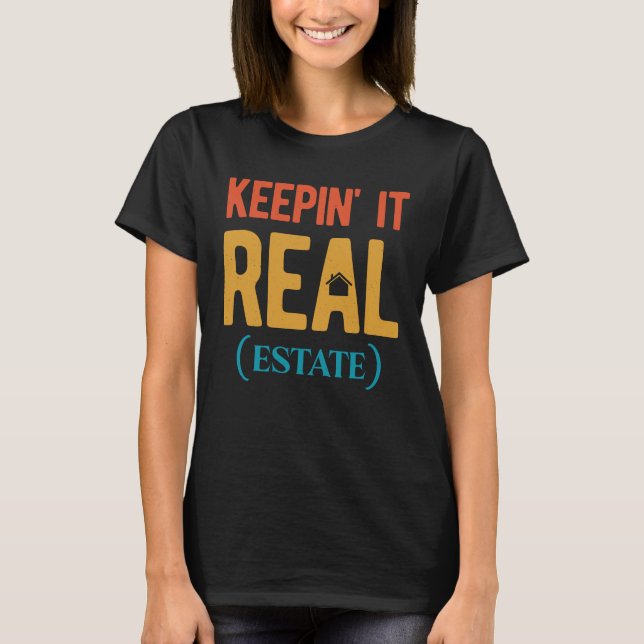 Funny Real Gods T Shirt (Framsida)