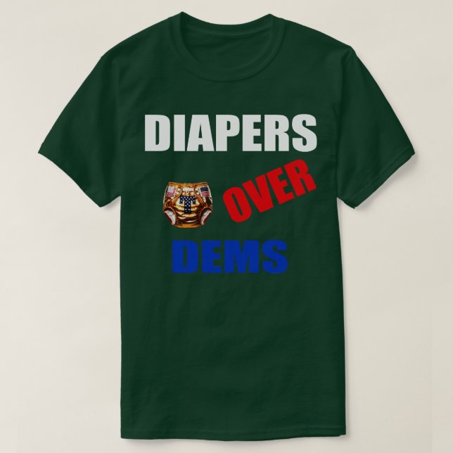 Funny Real Manar Bära Diaper 2024 T Shirt (Design framsida)