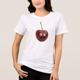 Funny Realistic Stressat Cherry T Shirt