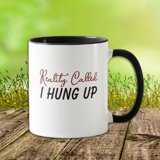 Funny Reality kallad Monogram Mugg