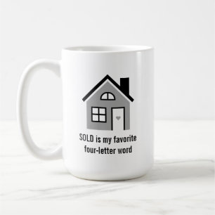 Funny Realtor/Real Gods Agent Kaffemugg