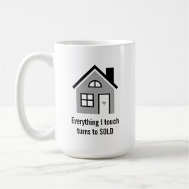 Funny Realtor/Real Gods Agent Kaffemugg