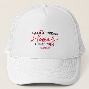 Funny Realtor Skapar Dream Homes Kom True Keps