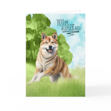 Funny reBARKable Akita-Grattisar