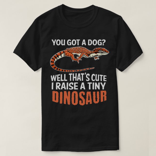 Funny Red Ackie SpinyTails Monitor Lizard Gift Pe T Shirt (Design framsida)