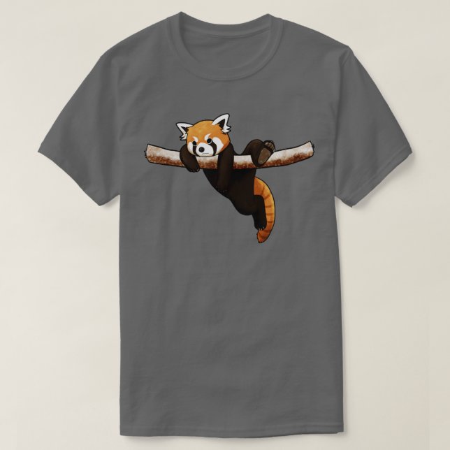 Funny Red Panda T Shirt (Design framsida)
