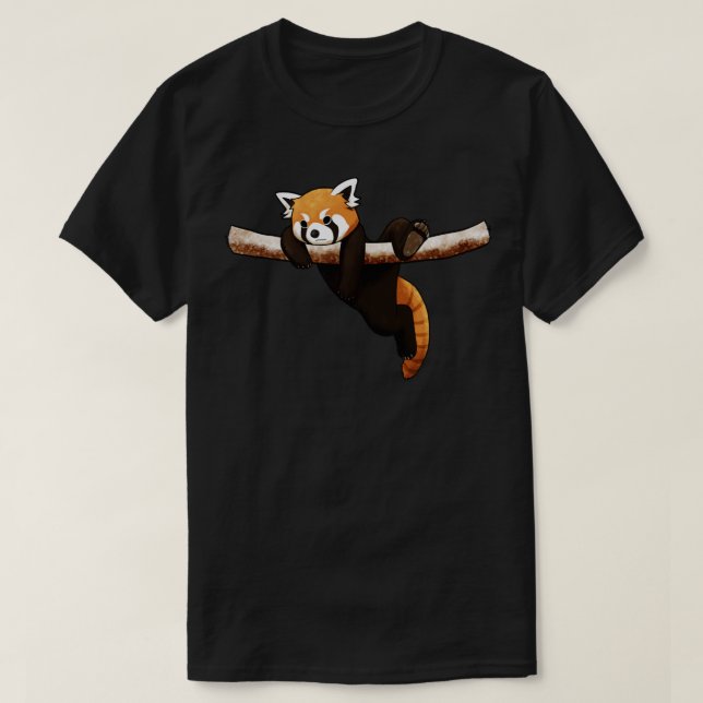 Funny Red Panda T Shirt (Design framsida)