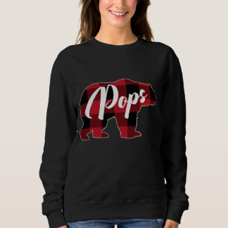 Funny Red Play Buffalo Bear Apparel, Pops Pajama T Shirt