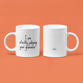 Funny redigerare för offertkontor kaffemugg