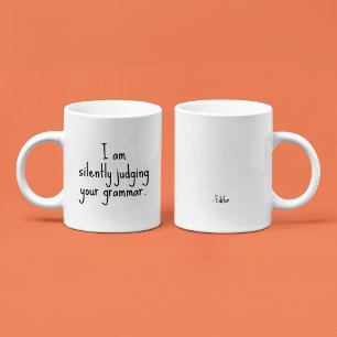Funny redigerare för offertkontor kaffemugg