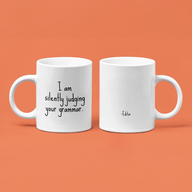 Funny redigerare för offertkontor kaffemugg (Skapare uppladdad)