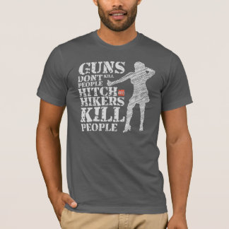 Funny Rednacks Horror Humor Guns Döda inte folk Tee