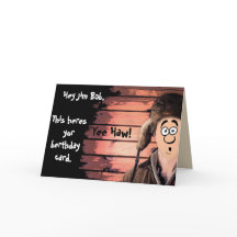 Funny Rednacks Tecknad-födelsedag