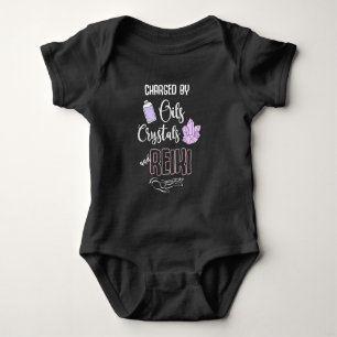Funny Reiki Crystals och Essential Oils Quote T Shirt