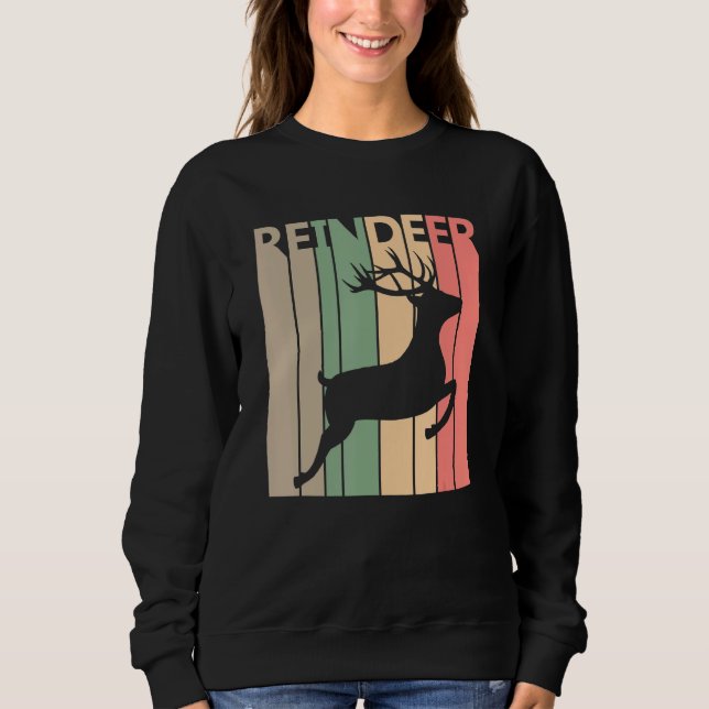 Funny Reindeer Costume T Shirt (Framsida)