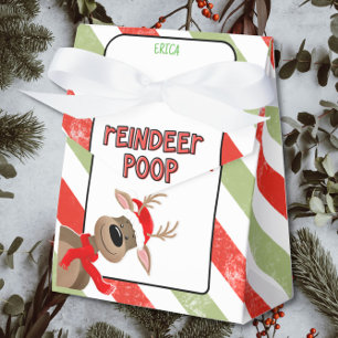 Funny Reindeer Poop - Julens Helgdag Gift-förmån Presentaskar