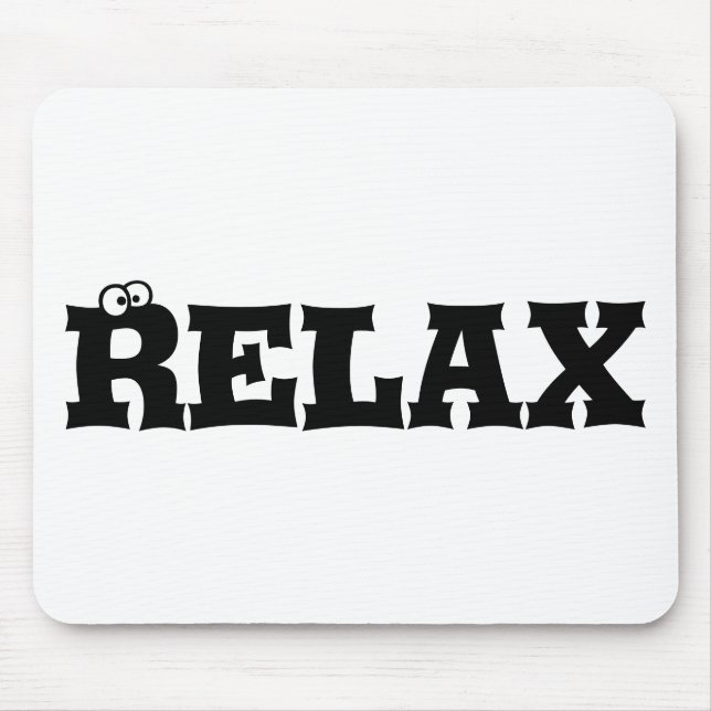 "Funny Relax" Mousepad Musmatta (Framsidan)