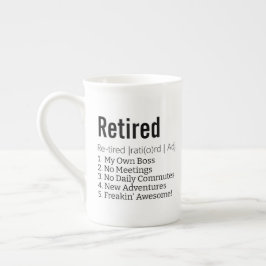 Funny Reless Definition Gift for Pension Gag Benporslin Mugg