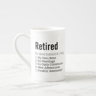 Funny Reless Definition Gift for Pension Gag Benporslin Mugg