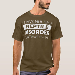 Funny Reptile Älskare Lizard Snake Clever Gift T Shirt