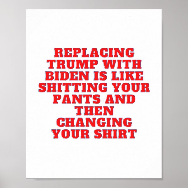 Funny Republican Anti Democrat Poster (Framsidan)