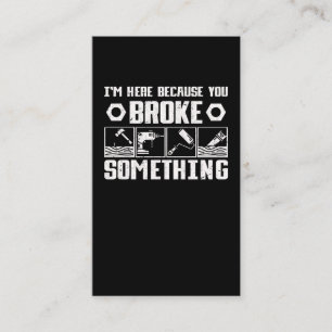 Funny Repvernör Pappa Crateur Mechanite Quote Visitkort