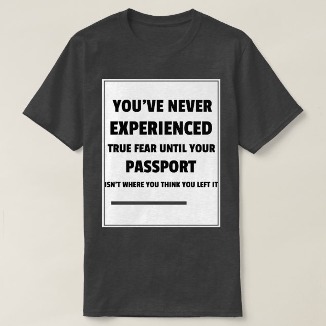 Funny reseoffert t shirt (Design framsida)