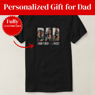 Funny Reset Dad Humor Gift T Shirt