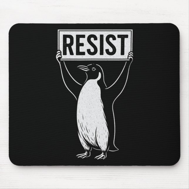 Funny Resistent Penguin Activism Graphic Design Vi Musmatta (Framsidan)