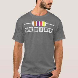 Funny Resistor Electrical Ingenjör T Shirt