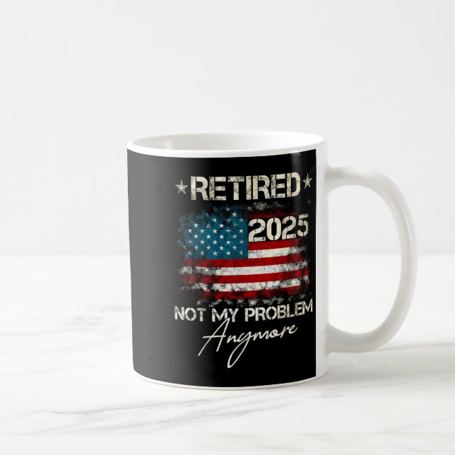 Funny Retirement For Dad Men Women. Uni Retired 20 Kaffemugg (Höger)