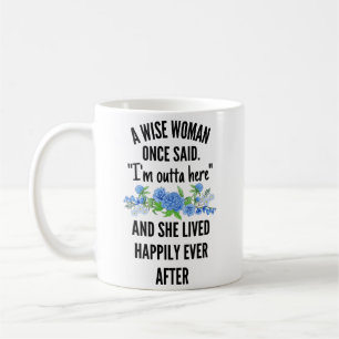 Funny Retirement Gift for Women from Colleagues Kaffemugg
