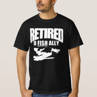 funny retirement of a fisherman  t shirt