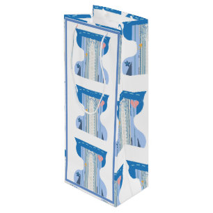 Funny Retro Corset Bustier Vin Gift Bag