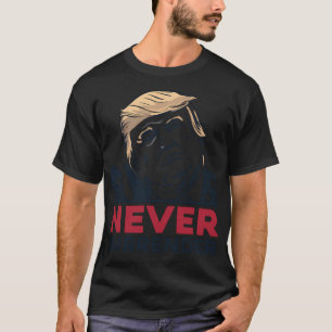 Funny Retro Donald Mugshot Free Trump America Pres T Shirt