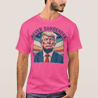 Funny Retro Free Donald Trump Mugshot Aldriren Sur T Shirt