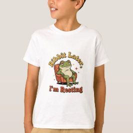Funny Retro Frog Kids Graphic T-Shirt