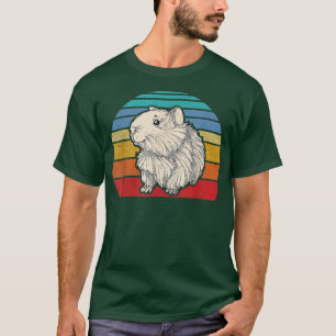 Funny Retro Guinea Gris Graphic T Shirt