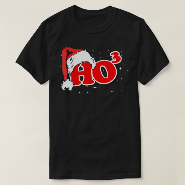 Funny, Retro, Ho3, Christmas, Santa Where My Hos A T Shirt (Design framsida)