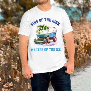 Funny Retro Hockey Ice Resurfacer Kung i Rink T Shirt