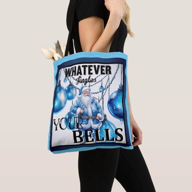 Funny Retro-jul Tygkasse (Närbild)