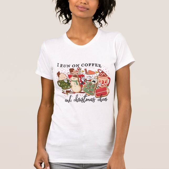 Funny Retro-julkaffe Shirt T (Framsida)