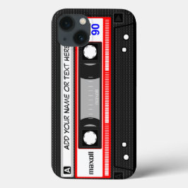 Funny Retro Music Cassette Tape Mönster