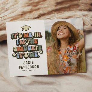 Funny Retro Photo Studenten Meddelande