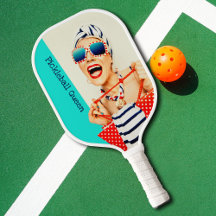 Funny Retro Pickleball Queen Dam