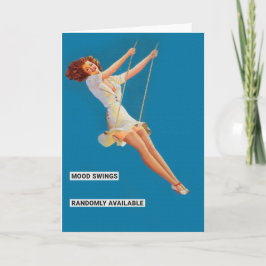 Funny Retro-Pinup Kort