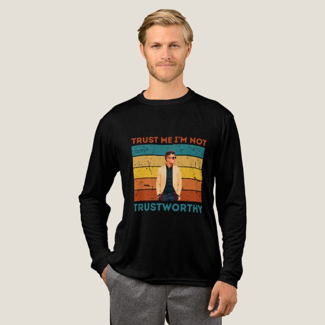 Funny Retro Shirt - Sarkastic Quote Tee vintage st (Hel framsida)