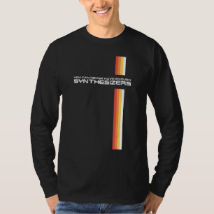 Funny Retro Synthesizer Synth Tangentbord Collecto T Shirt