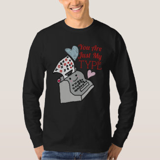 Funny Retro Valentines day Cute Kawaii Kärlek Hear T Shirt