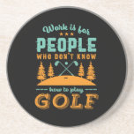 Funny Retrött Golf Player Golfer Kärlek Golfing Underlägg<br><div class="desc">Arbetet är till för personer som inte vet hur de ska spela Golf. Lönsam och humoristisk design för golfspelare, golftränare eller golf fläkt. Den här vintagen är underbar för dem som njuter av golfbanor, sätter ut och spottar björnarna. Perfekt för professionell golferer, golfgolv för roligt eller golfpaddor. Underbar julklapp och...</div>